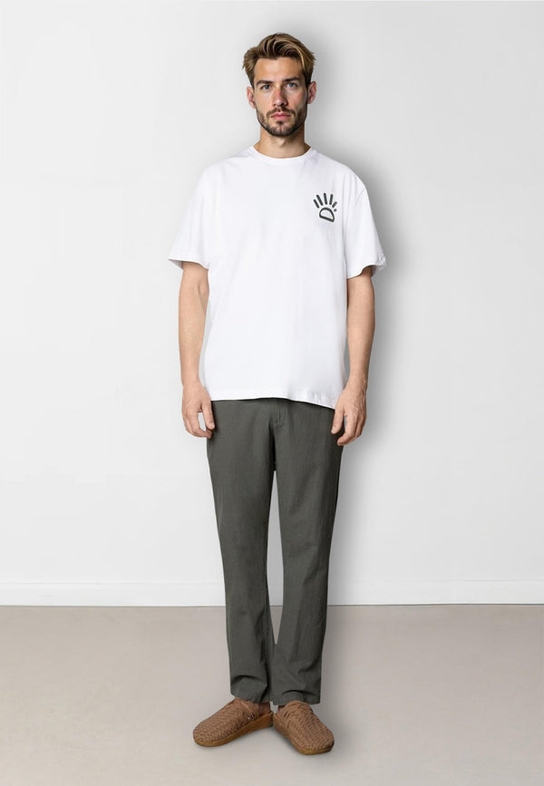 Clean Cut Copenhagen Micheal organic cotton t-shirt T-shirts S/S White