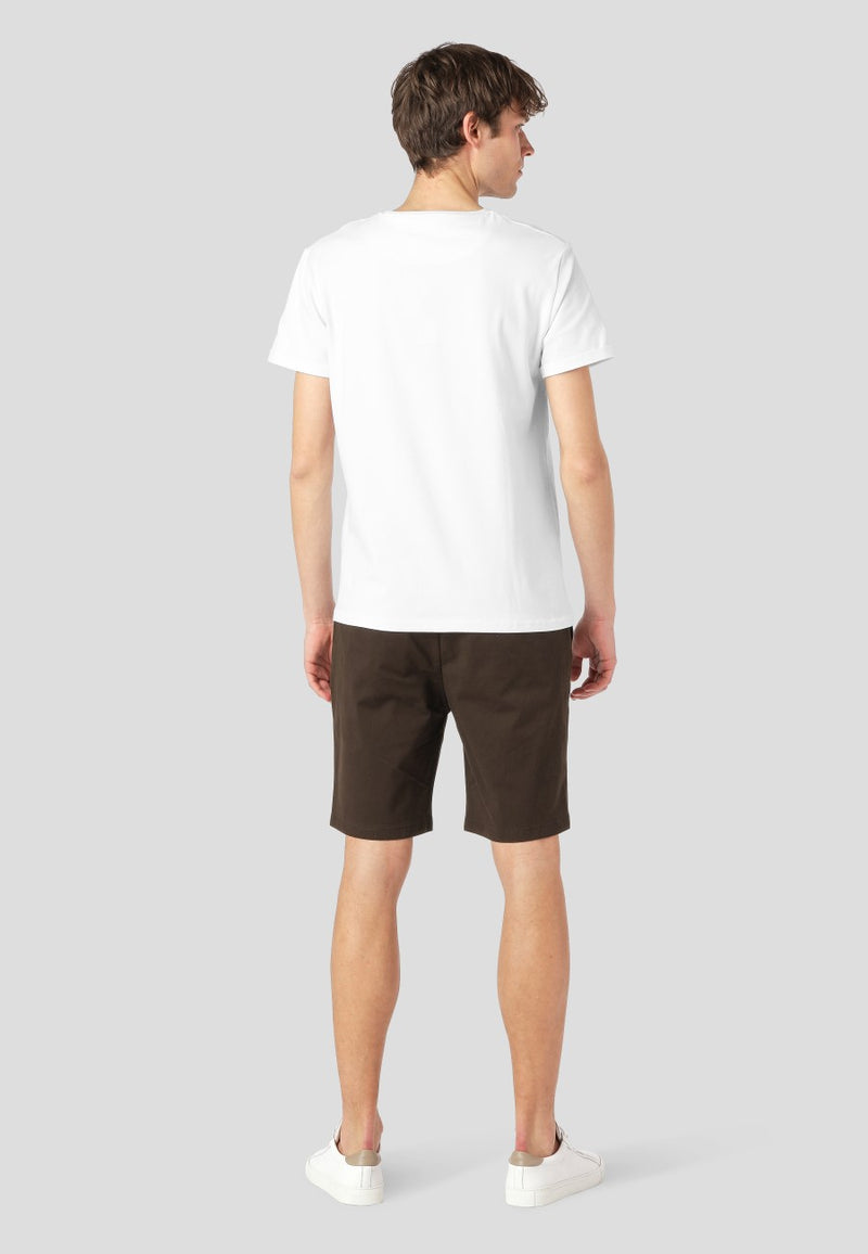 Clean Cut Copenhagen Milano Drake stretch shorts Shorts Dark Brown