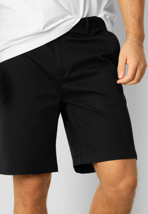 Clean Cut Copenhagen Milano twill chino shorts Shorts Black