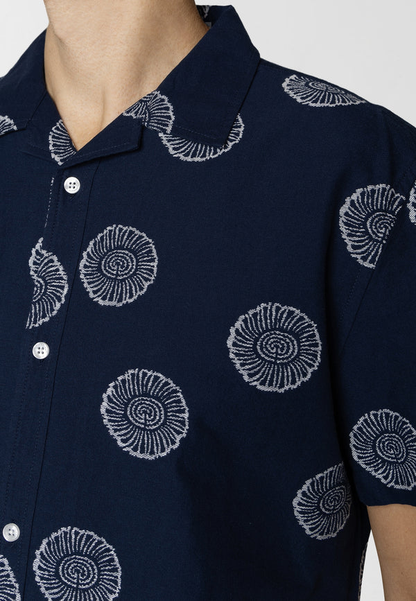 Clean Cut Copenhagen Miller shirt Shirts S/S Navy