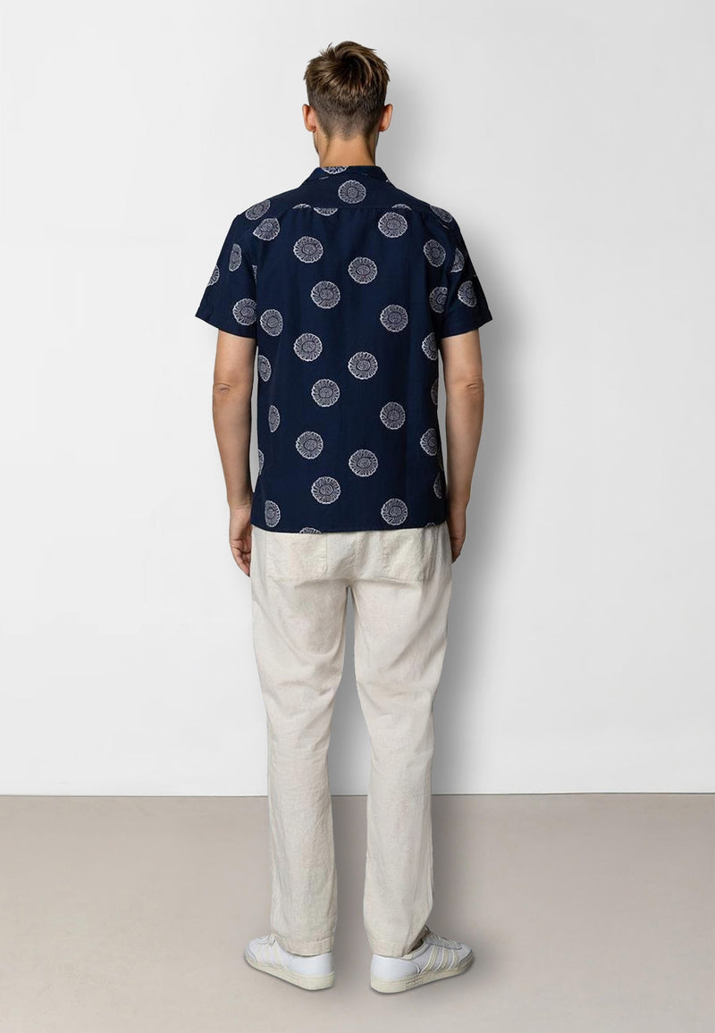 Clean Cut Copenhagen Miller shirt Shirts S/S Navy