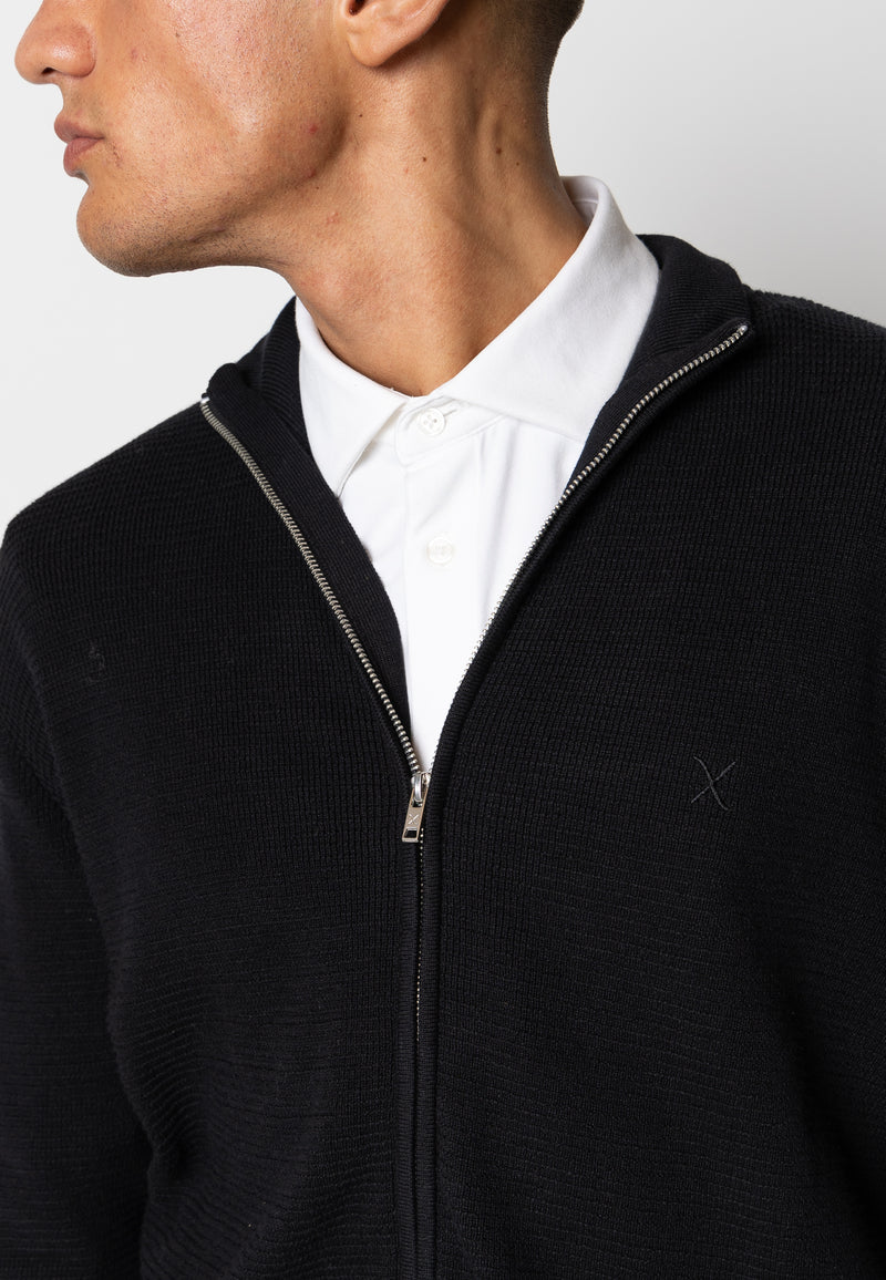 Clean Cut Copenhagen Oscar knitted cardigan Knit Black