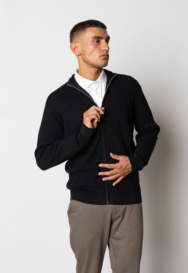 Clean Cut Copenhagen Oscar knitted cardigan Knit Black