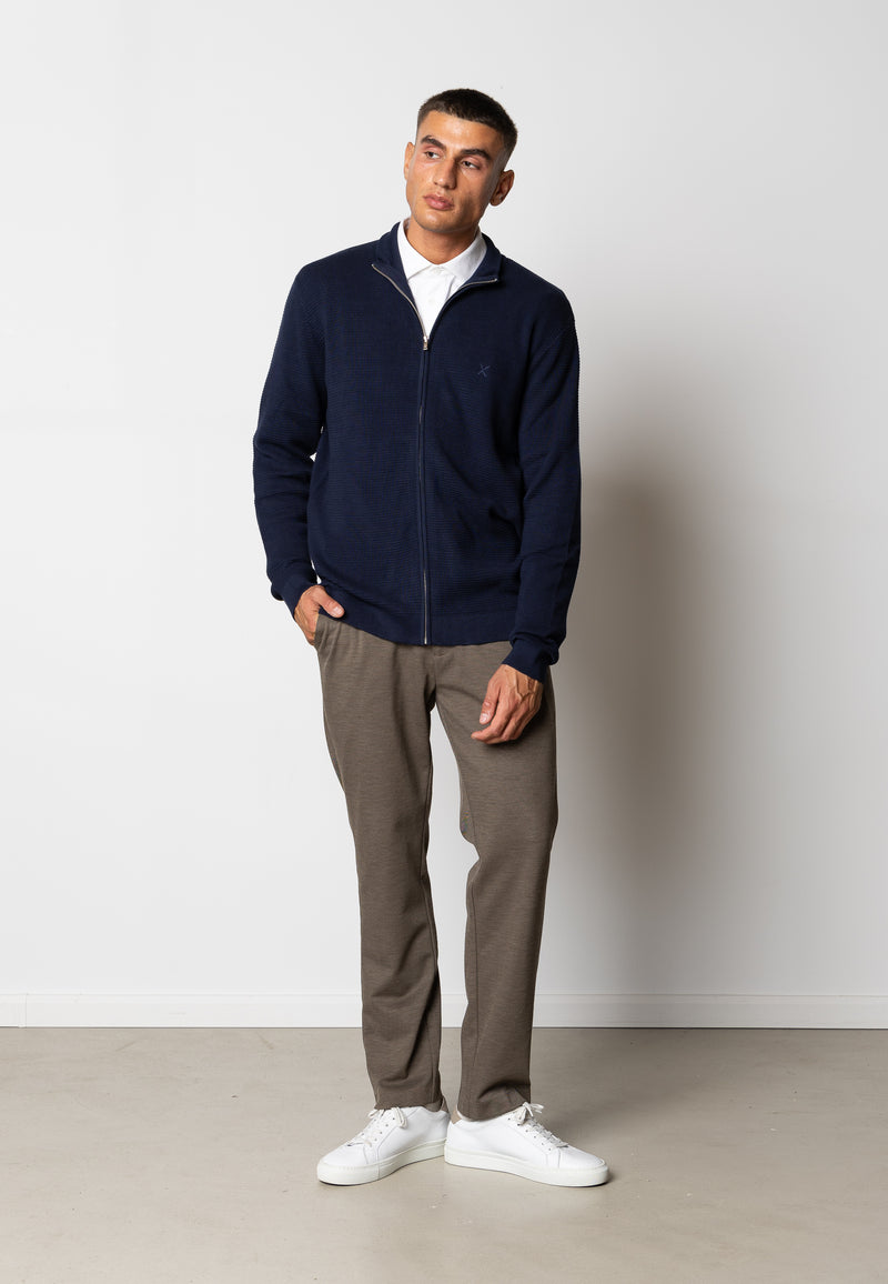 Clean Cut Copenhagen Oscar knitted cardigan Knit Navy