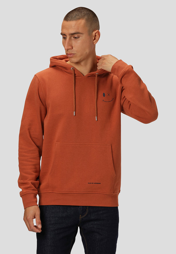 Clean Cut Copenhagen Patrick Organic cotton hoodie Sweatshirts Bombay Orange
