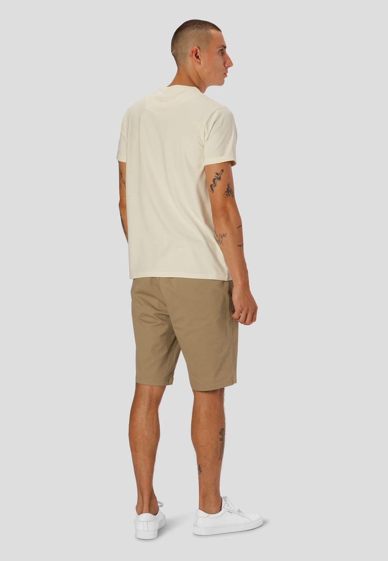 Clean Cut Copenhagen Patrick Organic cotton t-shirt T-shirts S/S Ecru