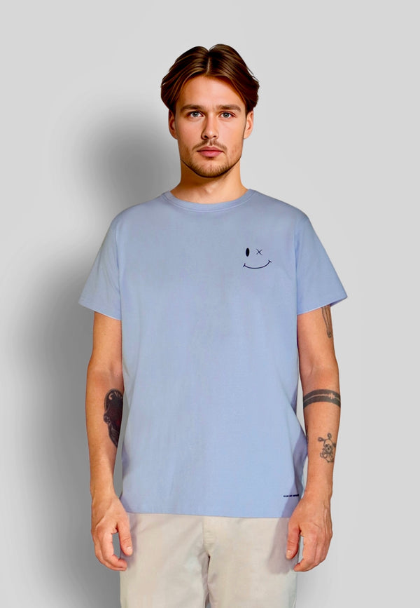 Clean Cut Copenhagen Patrick Organic cotton t-shirt T-shirts S/S Light Blue