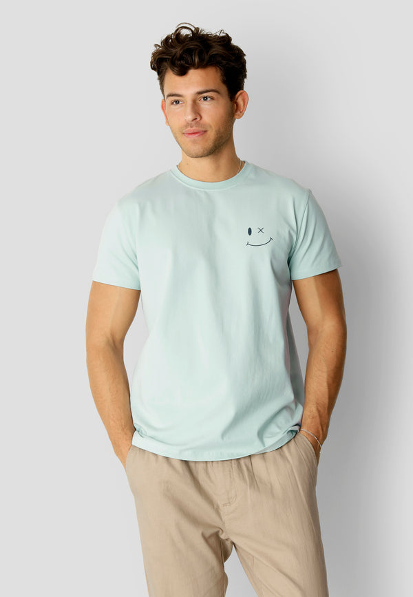 Clean Cut Copenhagen Patrick Organic cotton t-shirt T-shirts S/S Minty Green