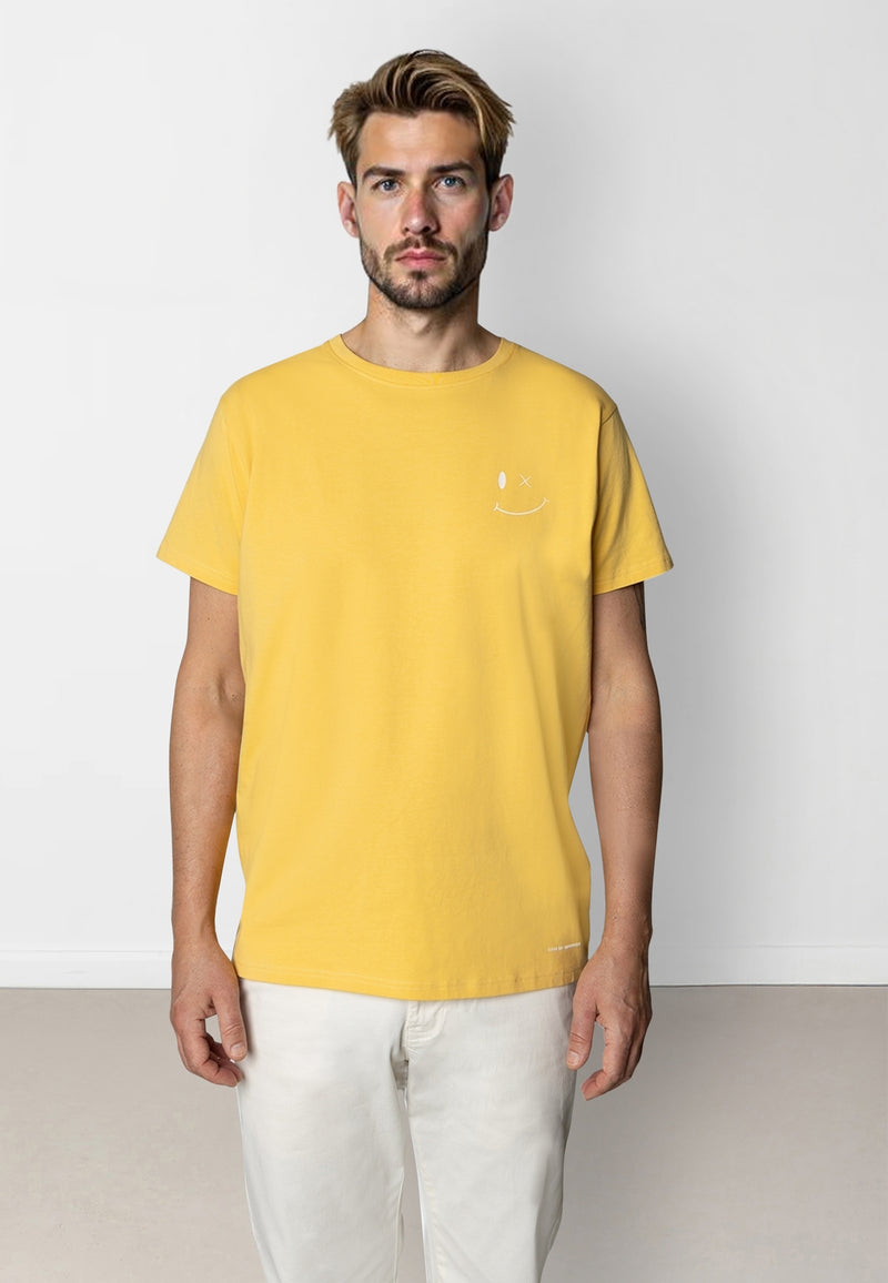 Clean Cut Copenhagen Patrick Organic cotton t-shirt T-shirts S/S Warm Yellow