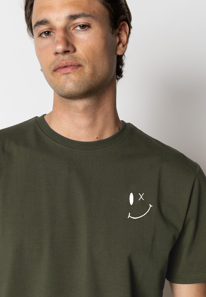 Clean Cut Copenhagen Patrick organic cotton t-shirt T-shirts S/S Army