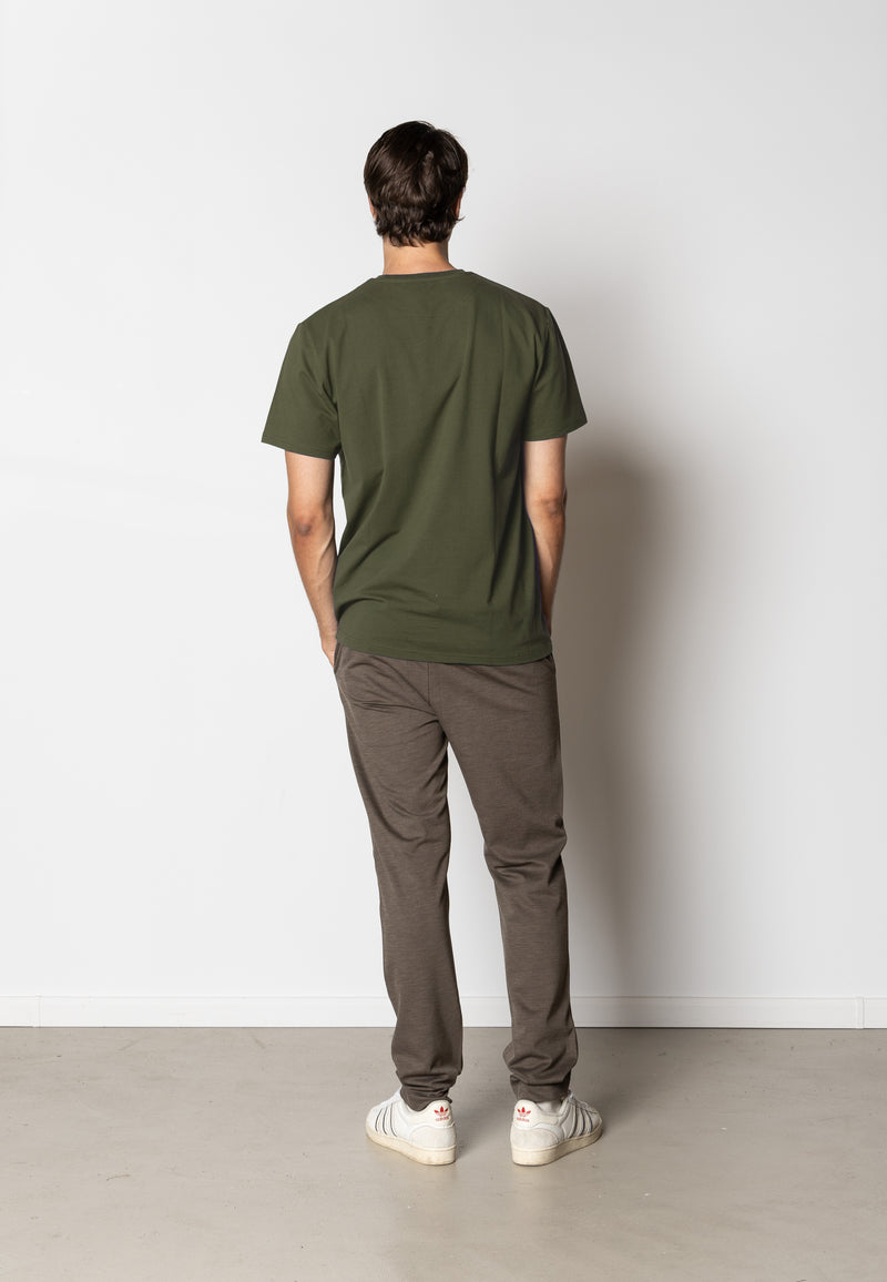 Clean Cut Copenhagen Patrick organic cotton t-shirt T-shirts S/S Army