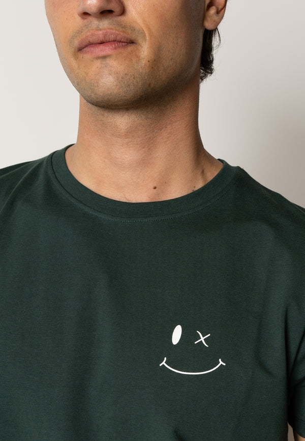 Clean Cut Copenhagen Patrick organic cotton t-shirt T-shirts S/S Deep Green