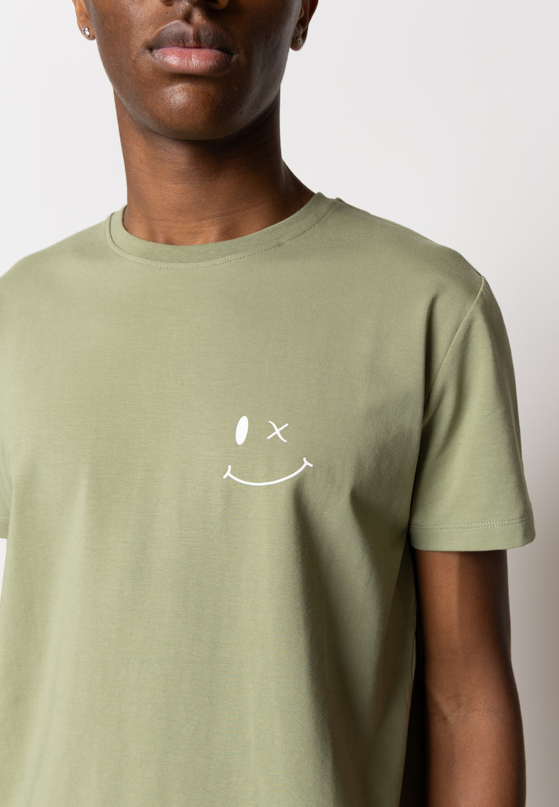 Clean Cut Copenhagen Patrick organic cotton t-shirt T-shirts S/S Dusty Green
