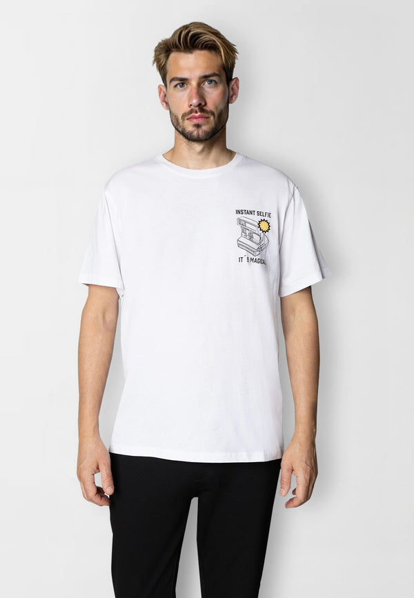 Clean Cut Copenhagen Selfie t-shirt T-shirts S/S White