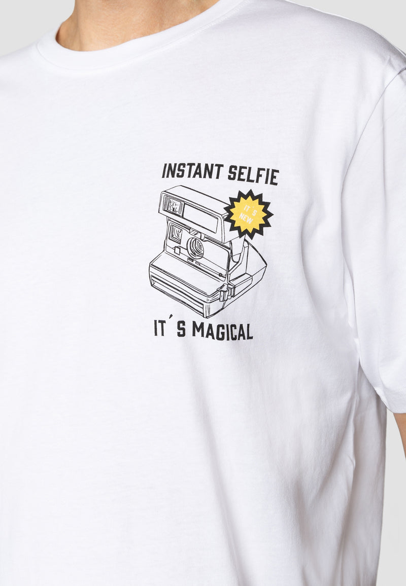 Clean Cut Copenhagen Selfie t-shirt T-shirts S/S White