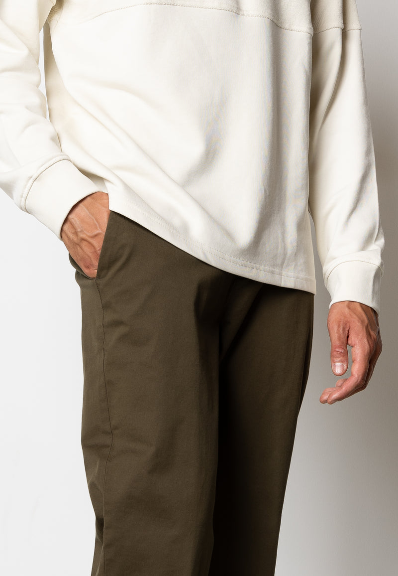 Clean Cut Copenhagen Tokyo twill chinos Pants Bottle Green