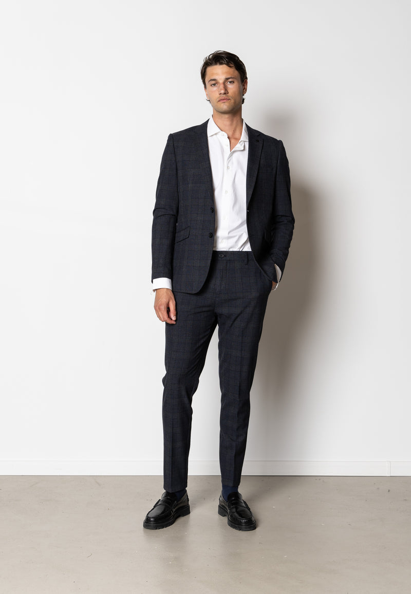 Clean Cut Copenhagen Valdemar XO blazer Blazers Navy Check