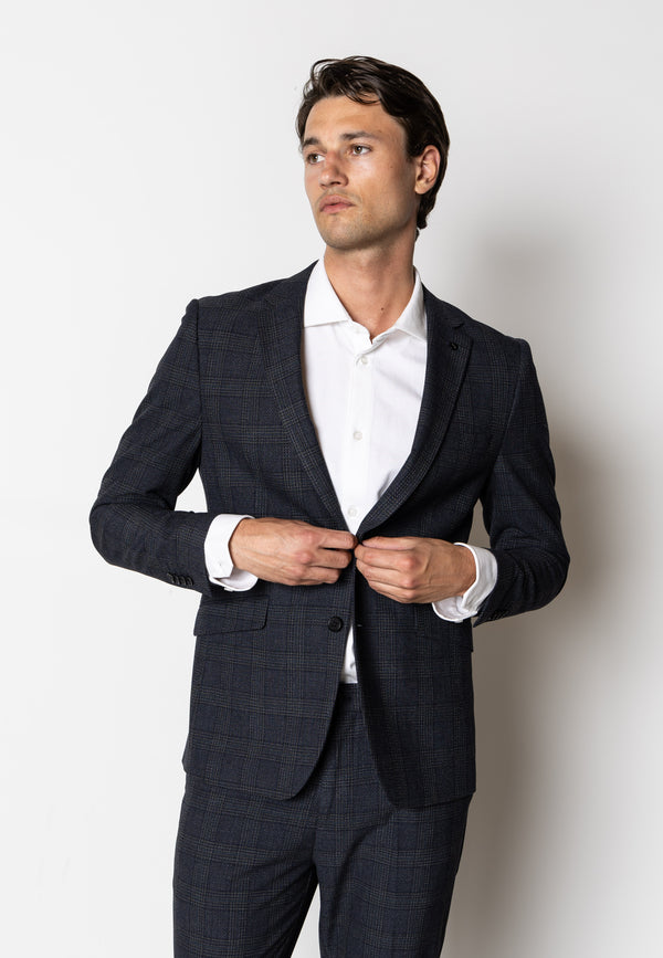 Clean Cut Copenhagen Valdemar XO blazer Blazers Navy Check