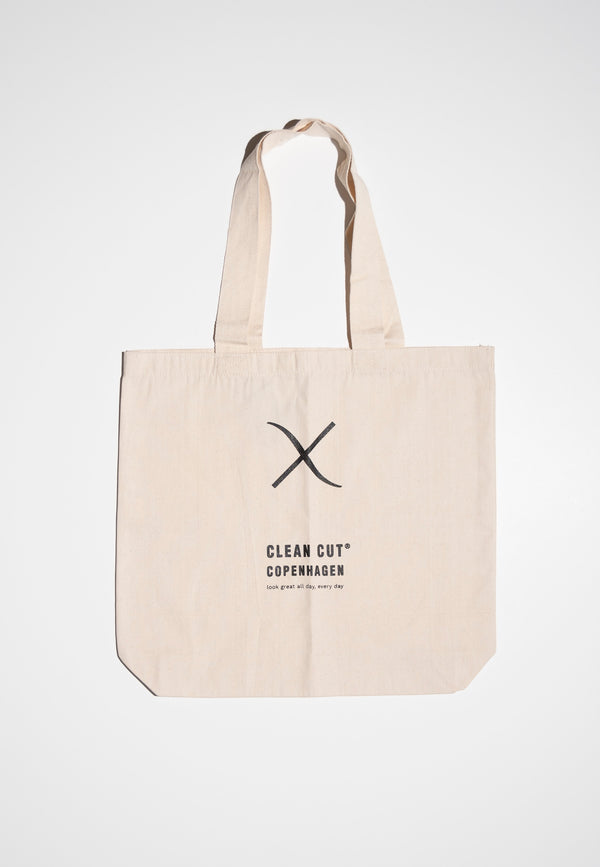 Clean Cut Copenhagen William Tote Bag Accessories Ecru